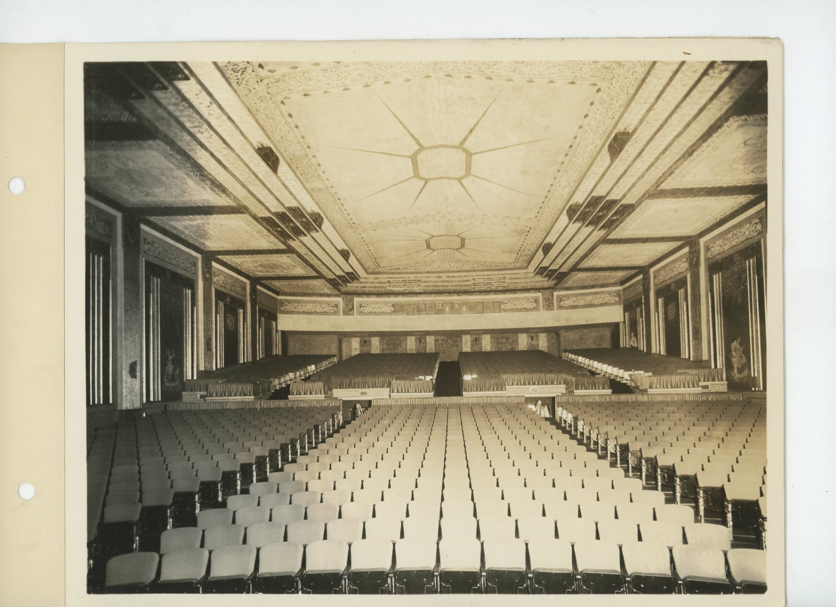 original set of 8 x 10 photographic prints of rapp and rapp's paramount theater located in ashland, kentucky
