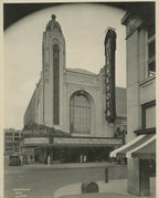 complete set of original 1928 linen-backed photographic prints of the minnesota theater designed by by the architectural firm of graven and mayger