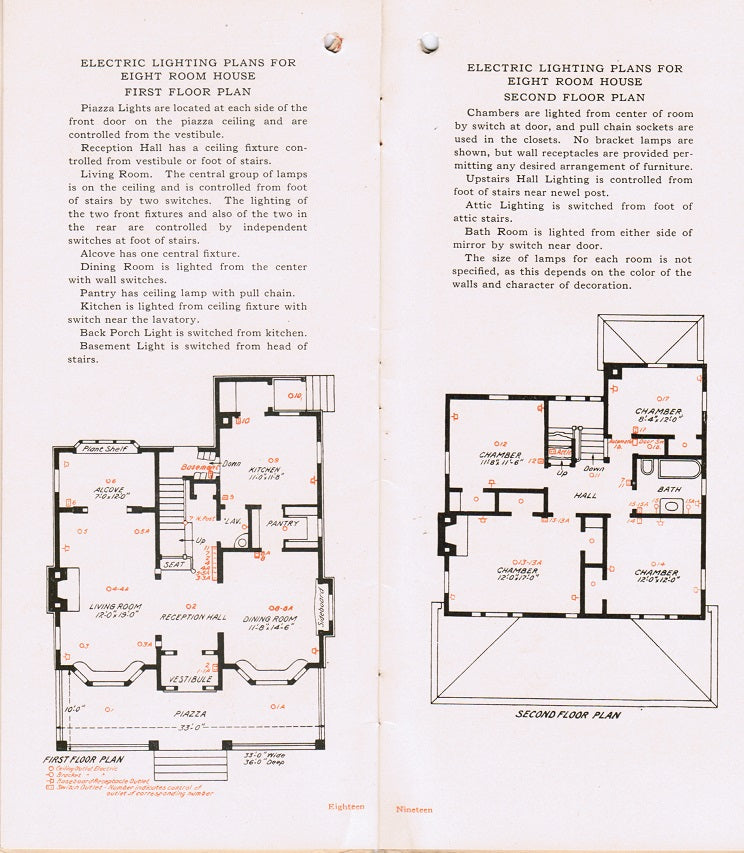 rare softbound brochure titled “a new era in lighting” published in 1911 for general electric