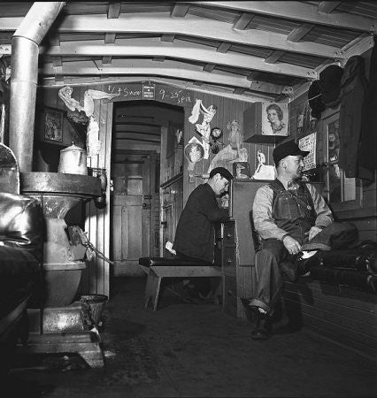 nicely distressed all original early 20th century painted embossed galvanized steel hanging "fire" railroad caboose sand bucket with intact drop handle and stenciled lettering