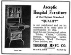 highly desirable completely refinished early 20th century cook county hospital operating room brushed metal freestanding workstation with cabinets