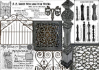 single all original freestanding salvaged chicago ornamental black enameled cast iron residential newel post with pyramidal-shaped top