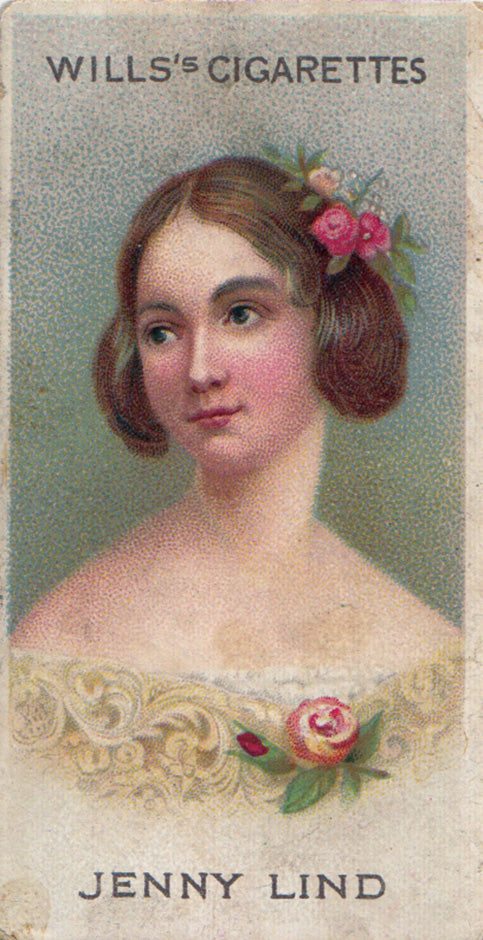 rare mid-nineteenth century medium sapphire "jeny lind" portrait quart calabash flask probably manufactured by ravenna glass works, ravenna, oh