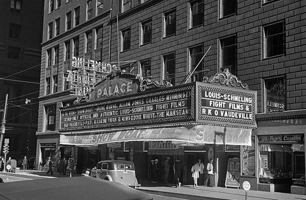 remarkably intact c. 1920's ornamental gold enameled cast iron interior cadillac-palace theater staircase baluster panel
