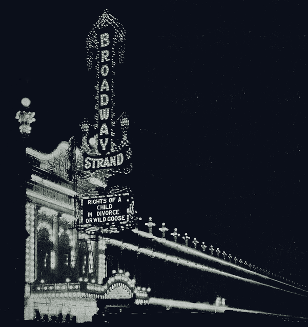 historically important 1917 white glazed terra cotta broadway strand theater terra cotta panel with opening for lightbulb