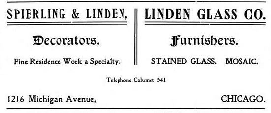 original remarkably well-executed and strongly geometrically designed single "wrightesque" prairie school leaded glass residential cabinet door