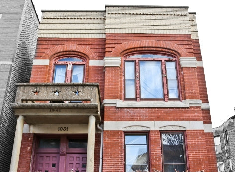 original antique american dark cobalt blue majolica glazed interior residential fireplace hearth tile with allover leafage and clusters of berries