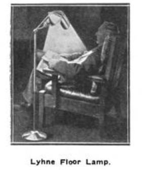 original early american industrial fully adjustable "lyhne" portable desk or table lamp with intact rotating light "guard" or reflector