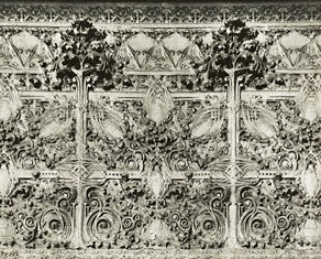 musuem-quality ornamental cast iron louis h. sullivan-designed 19th century gage building exterior storefront facade stringcourse section
