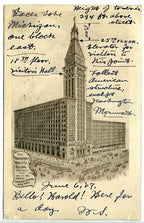 museum-quality gargantuan turn of the century riveted joint montgomery ward & company building observatory wrought bronze weathervane head fragment