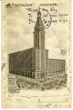 museum-quality gargantuan turn of the century riveted joint montgomery ward & company building observatory wrought bronze weathervane head fragment