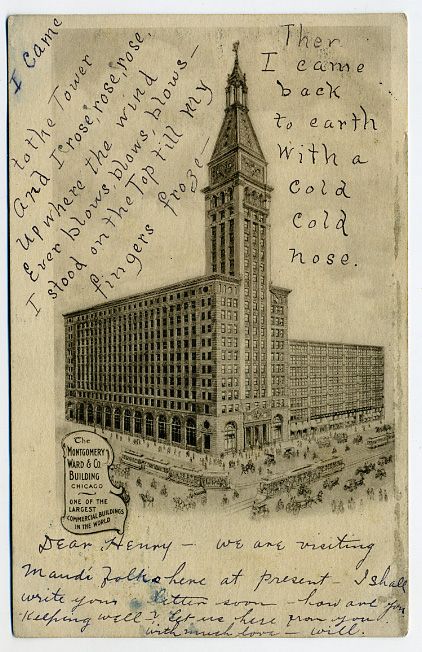museum-quality gargantuan turn of the century riveted joint montgomery ward & company building observatory wrought bronze weathervane head fragment