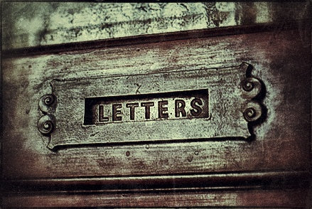 original and intact 19th century interior reliance building ornamental cast iron office door "letters" mail slot with matching chute