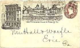 rare early 1850's antebellum period cobalt blue glass privy dug chicago iron-pontiled "celebrated mineral water" soda bottle with long neck and single ring applied lip
