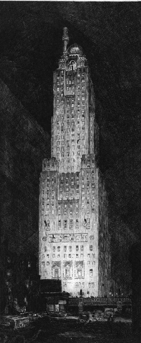 matching set of historically important early 20th century medinah athletic club tower interior lobby elevator directional lanterns