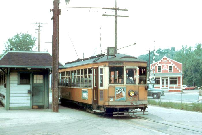 nicely detailed old american hand-crafted folk art city of milwaukee streetcar with largely intact hand applied polychrome paint finish
