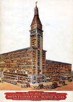 museum-quality gargantuan turn of the century riveted joint montgomery ward & company building observatory wrought bronze weathervane head fragment