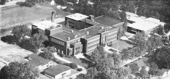 original c. 1936 american "sullivanesque" style slip glaze exterior oliver p. morton school main building cornice terra cotta panel