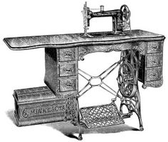 group of six original and intact early 20th century antique american minnesota "model a" sewing machine ram head cast iron drawer pulls