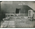 hard to find original multi-tier frank s. betz early 20th century salvaged chicago hospital operating room workstation