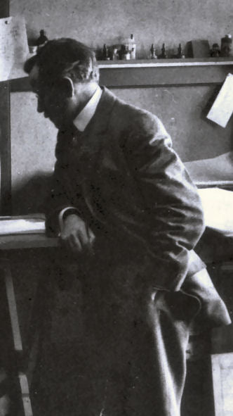 original museum quality george grant elmslie-designed oliver p. morton school terra cotta panel by fritz albert