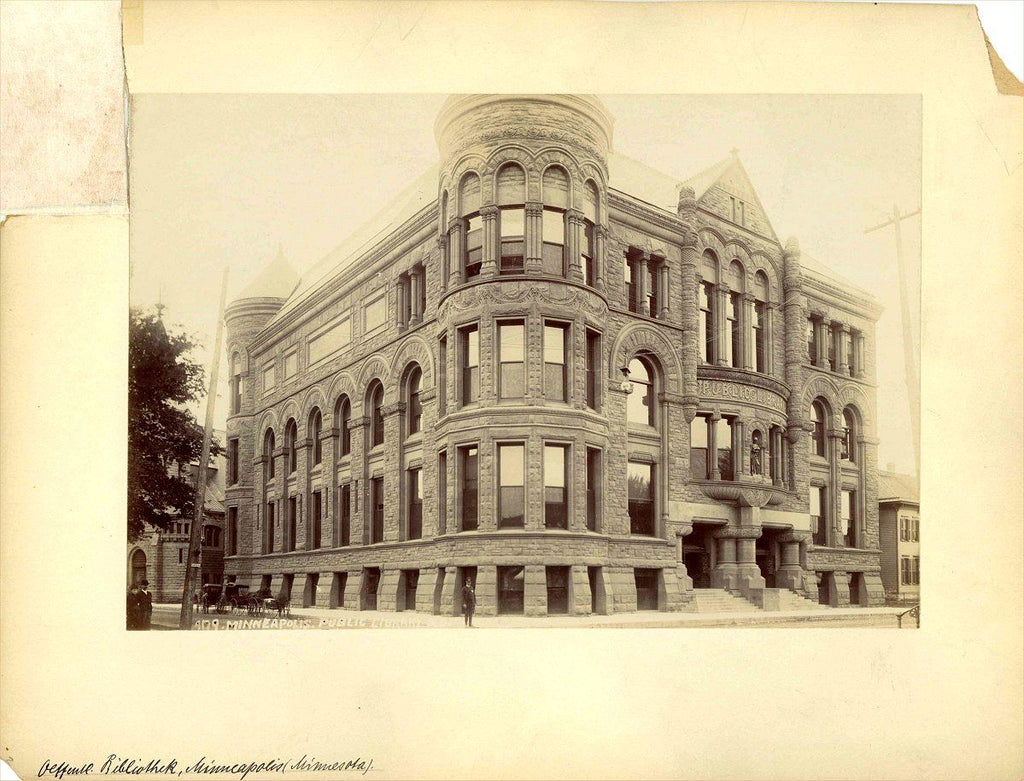 rare museum-quality original 19th century winslow brothers ornamental cast iron minneapolis public library staircase baluster with flanking stanchions