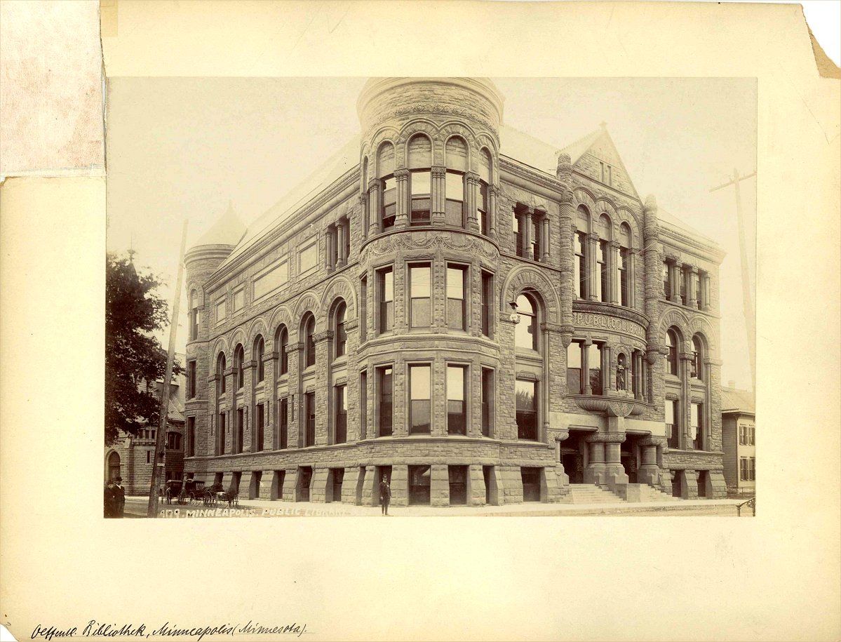 rare museum-quality original 19th century winslow brothers ornamental cast iron minneapolis public library staircase baluster with flanking stanchions
