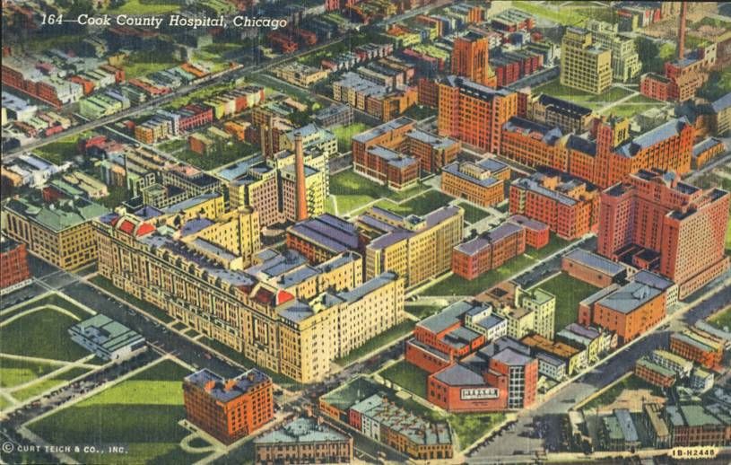 matching set of original american 1930s salvaged chicago cook county hospital administration building double-arm sconces