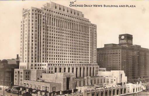 rare depression era american outdoor "chicago daily news" street vendor hand-painted wood newsstand with pivoting loose change cups