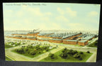 exceptionally hard to find original oversized american encaustic tile company presentation tile with burnt orange glaze