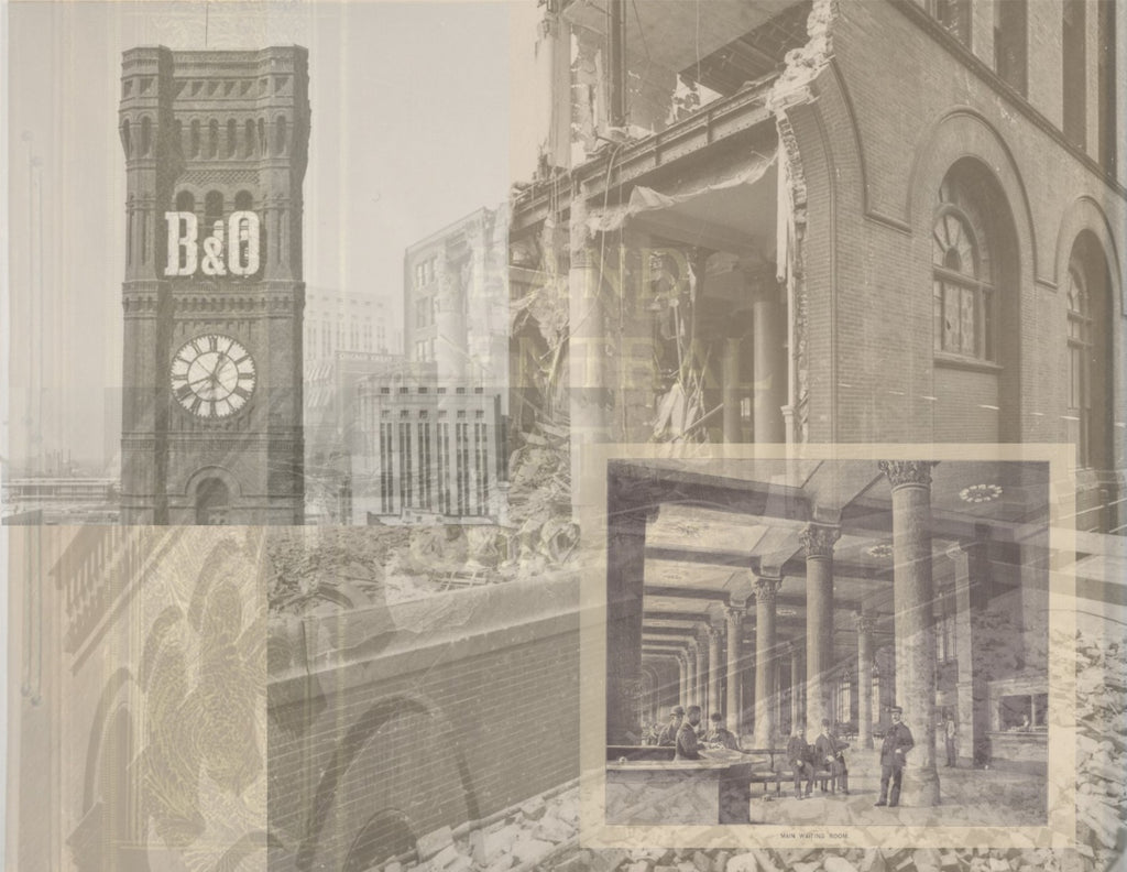 original c. 1890 historically-important salvaged chicago cast bronze door pull from s.s. beman's grand central station