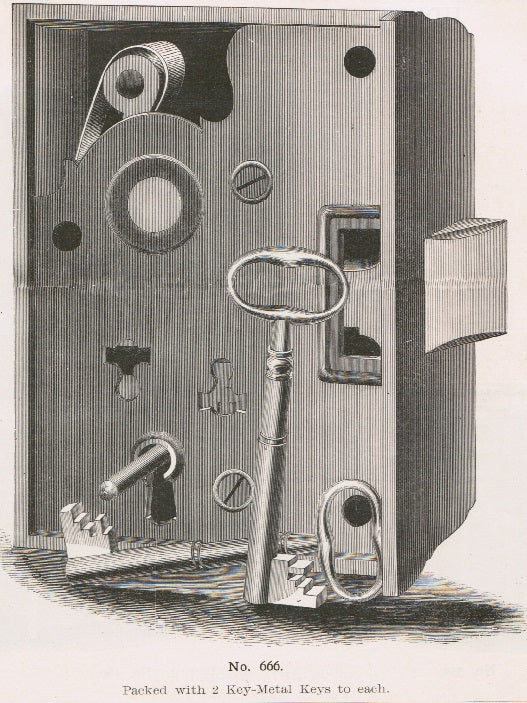 rare 1887 hardware catalog ‘volume VII’ published for russell & erwin mfg. co, new york.