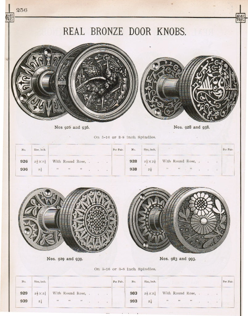 rare 1887 hardware catalog ‘volume VII’ published for russell & erwin mfg. co, new york.