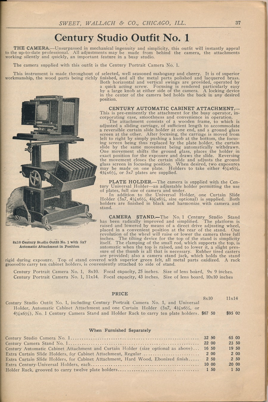 rare early 20th century all original and completely intact fully adjustable professional studio camera solid mahogany wood crank stand with cast iron wheel and locking lever