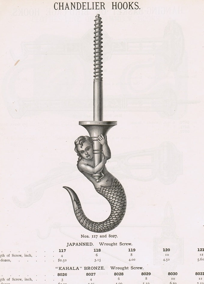 rare 1887 hardware catalog ‘volume VII’ published for russell & erwin mfg. co, new york.