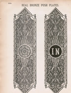 rare 1887 hardware catalog ‘volume VII’ published for russell & erwin mfg. co, new york.