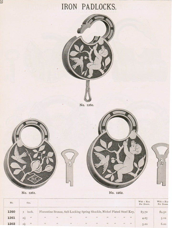 rare 1887 hardware catalog ‘volume VII’ published for russell & erwin mfg. co, new york.