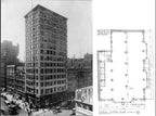 single historically important original documented late 19th century exterior reliance building facade curtain wall terra cotta fragment with an allover crazed finish