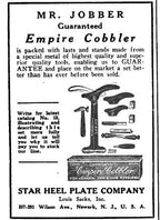 original antique american industrial revolving cast iron two-part shoemaker's workbench segmented stationary nail cup with a mostly uniform bare metal finish