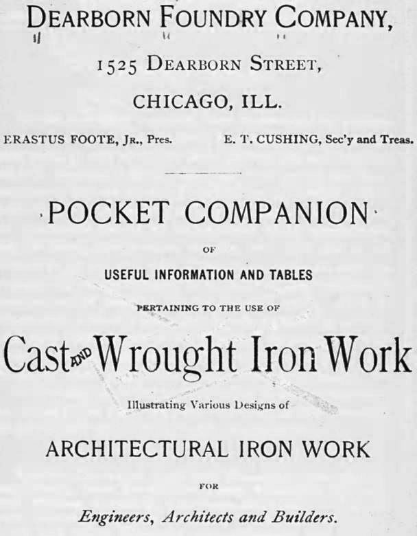 original and remarkably intact single 19th century square-shaped ornamental salvaged chicago antique cast iron building facade mullion endcap with a deep relief palmette design relief