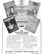 original and intact c. 1920's american antique chicago athletic club three-arm indirect pendant light fixture with frosted white opaque glass bowl shade