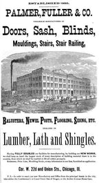 original and intact c. 1880's antique american salvaged chicago interior residential varnished oak wood eastlake style staircase with fanciful spindles