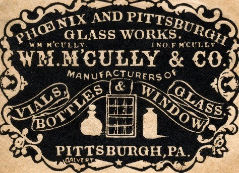 rare late 1850's original and intact cobalt blue blobtop soda bottle manufactured for chicago bottler william henry hutchinson in pittsburgh, pa.