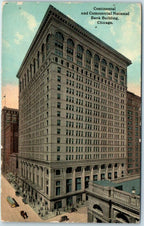 historically important original early 20th century d.h. burnham & company-designed mailslot and chute from continental and commercial bank building