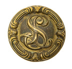 holabird and roche-designed historic lasalle hotel guestroom monogrammed building doorknob