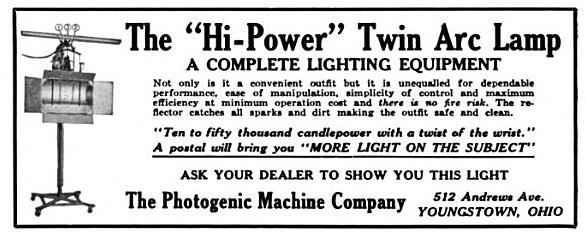 oversized vintage american industrial fully adjustable photogenic machine company stage light with stand
