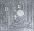 exceptionally rare museum-quality 1890's interior chicago architectural old colony building elevator door "coat of arms" bronze plaque or medallion