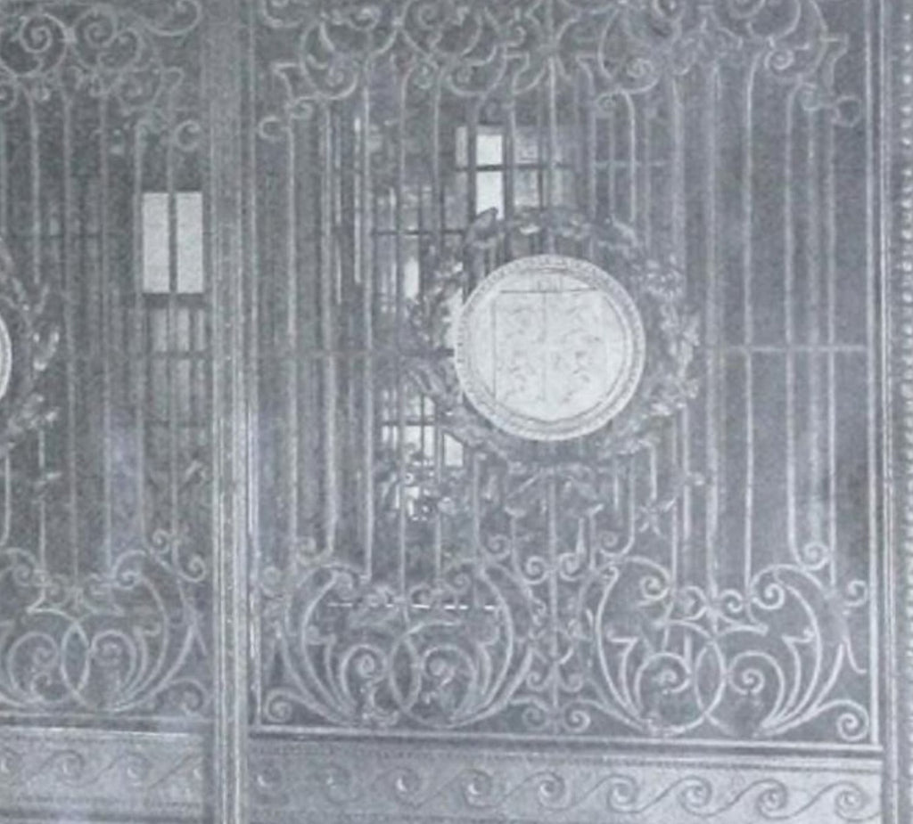 museum-quality original custom-designed holabird and root old colony building interior lobby elevator door medallion