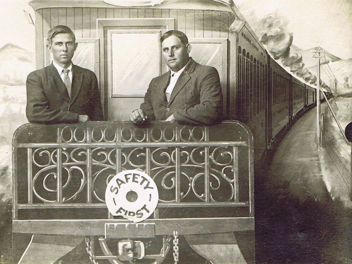 original and remarkably intact c. 1940's vintage american industrial single-sided die cut steel oily waste can rag disposal safety first factory sign