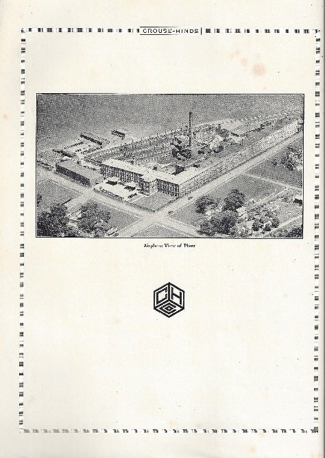 highly informative early 20th century crouse-hinds company "condulets" catalog no. 2500